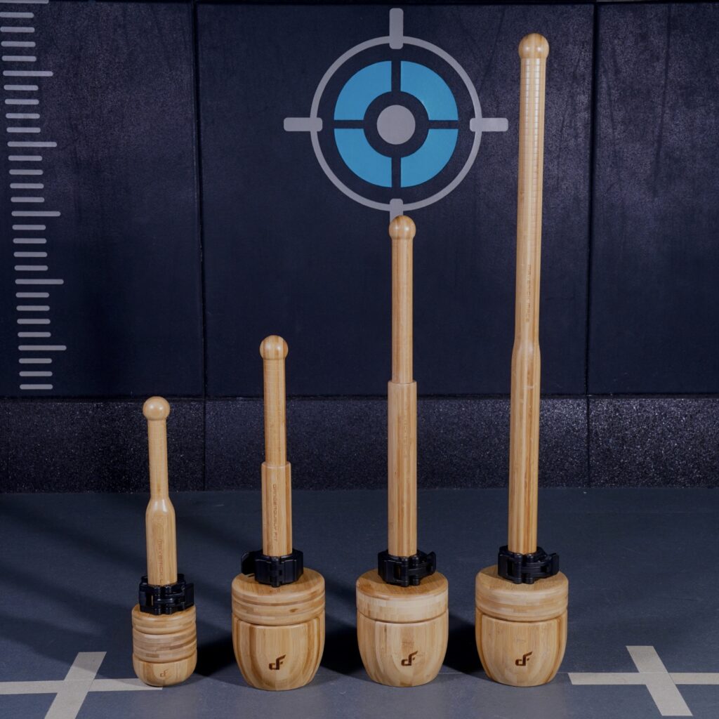 adjustable clubs and maces