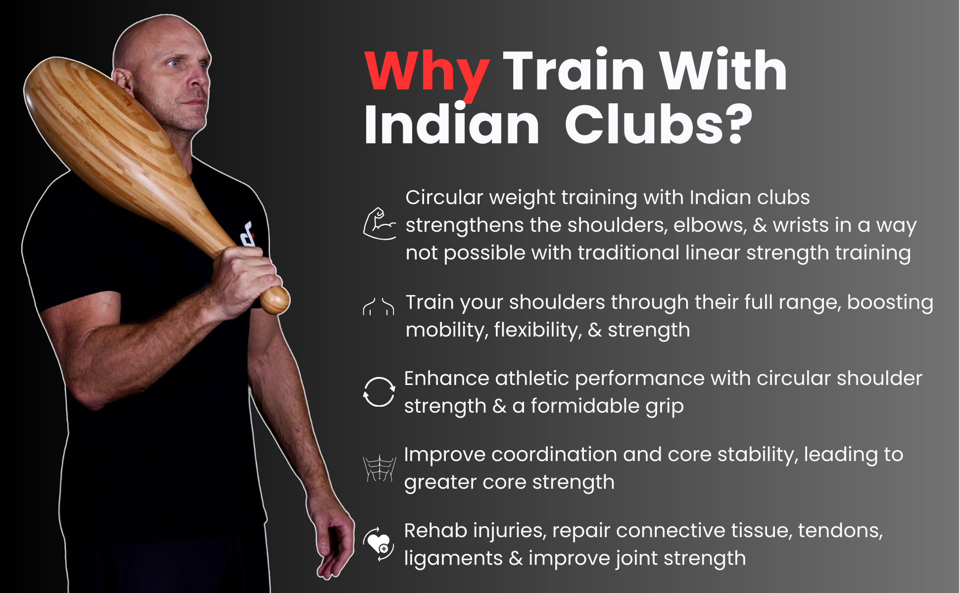 Why train with indian club