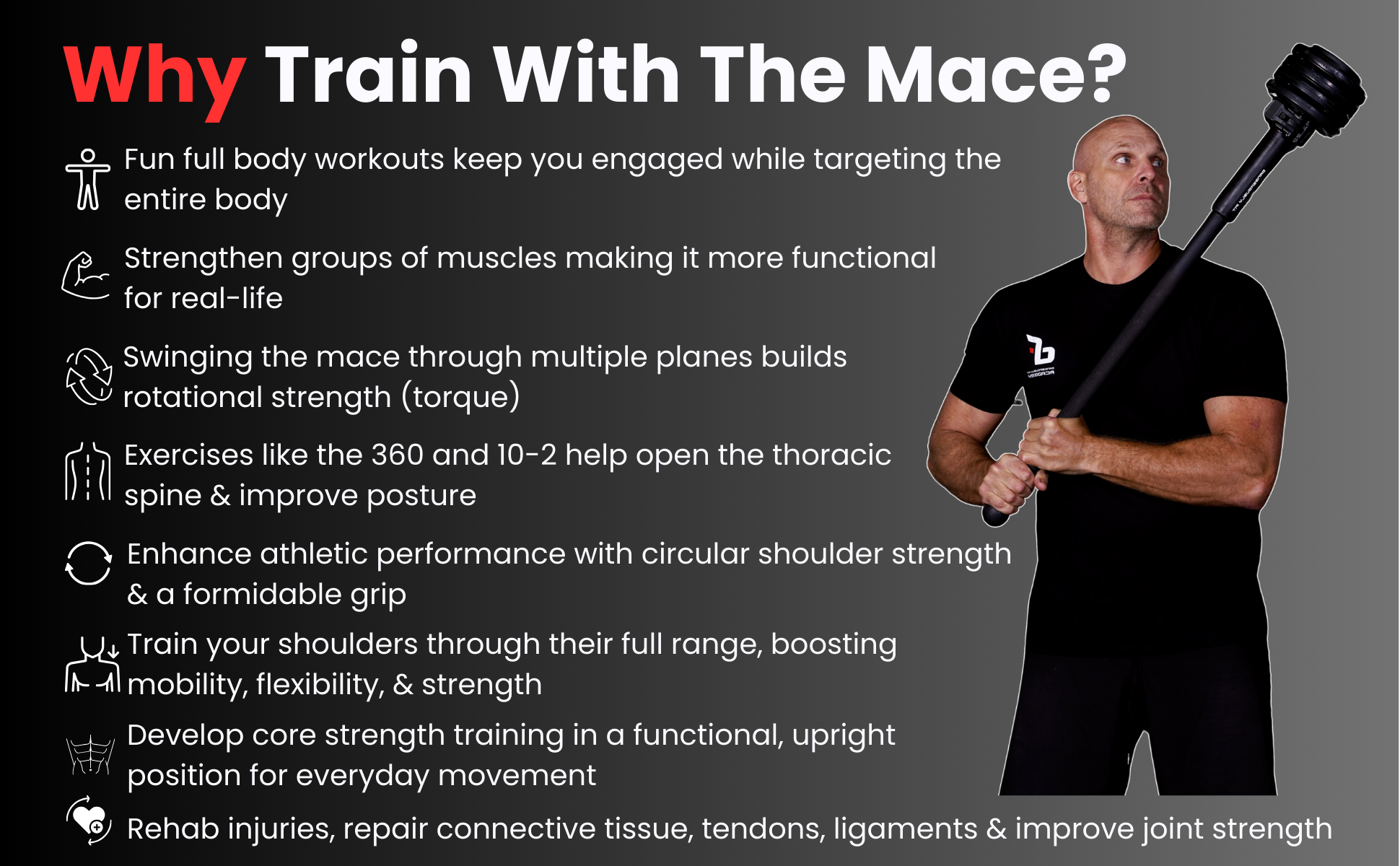 Benefits of mace training